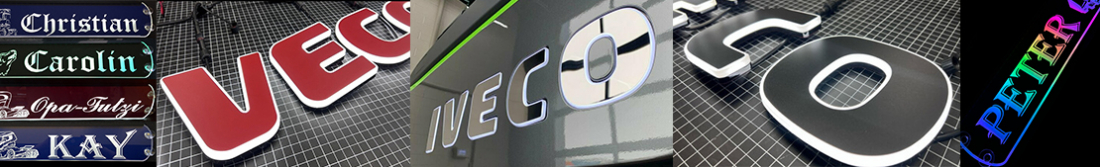 LED Buchstaben / Schilder für IVECO