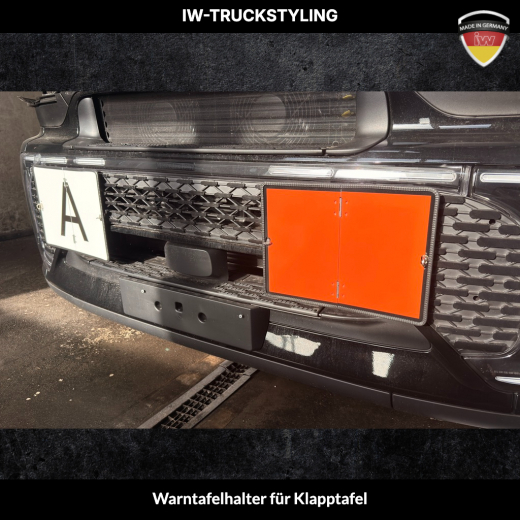 Warntafelhalter für Klapptafel