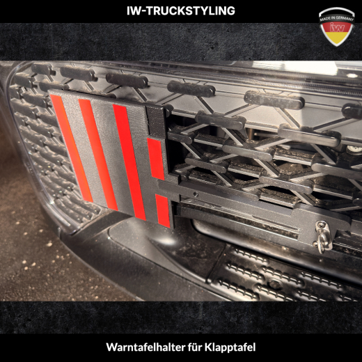 Warntafelhalter für Klapptafel