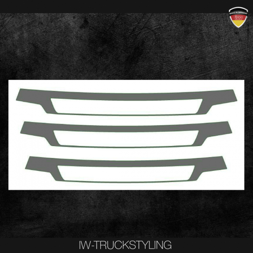 Edelstahl Zierleisten 1 unterer Grill