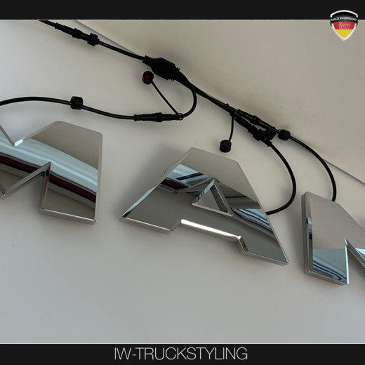 LED Seitenbeleuchtung für MAN Buchstaben