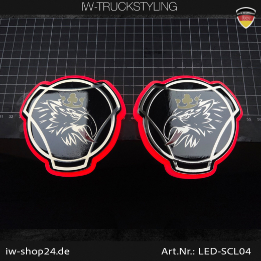 LED Ring mit Griffin Logo