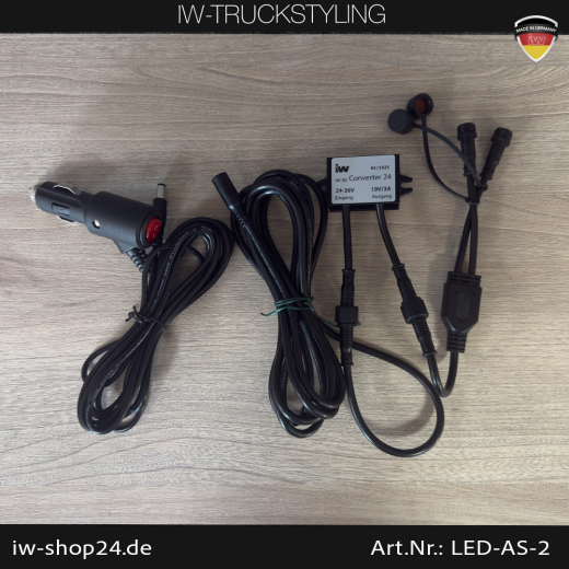 LED Ring mit Griffin Logo