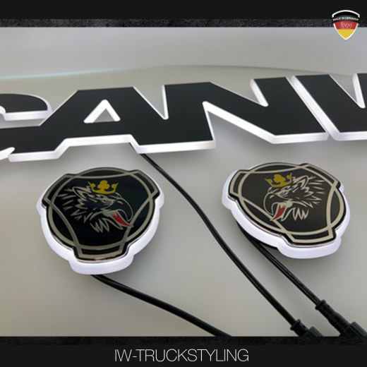 LED Beleuchteter Schriftzug SCANIA SET 2