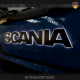 LED Hinterleuchteter SCANIA Schriftzug