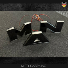 LED Schriftzug "Black Edition" für MAN TGE
