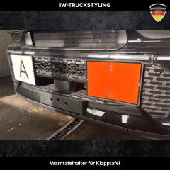 Warntafelhalter für Klapptafel