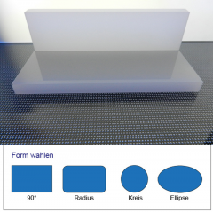3mm PERSPEX® XT weiß opal 1X11
