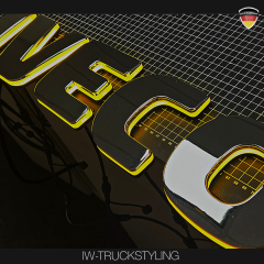 LED beleuchteter Schriftzug für IVECO S-WAY