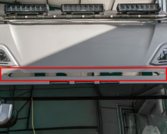 Zierleiste für Sonnenschutzblende Scania S/R