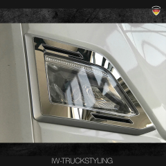 Blende für Zusatzscheinwerfer aus Edelstahl