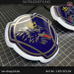 LED Ring mit Griffin Logo