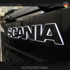 LED Beleuchteter Schriftzug für SCANIA