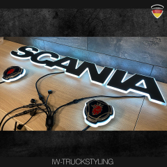 LED Beleuchteter Schriftzug SCANIA SET 1