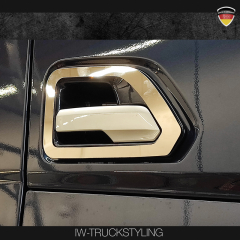 Türgriffumrahmung aus spiegelpoliertem Edelstahl DAF XF